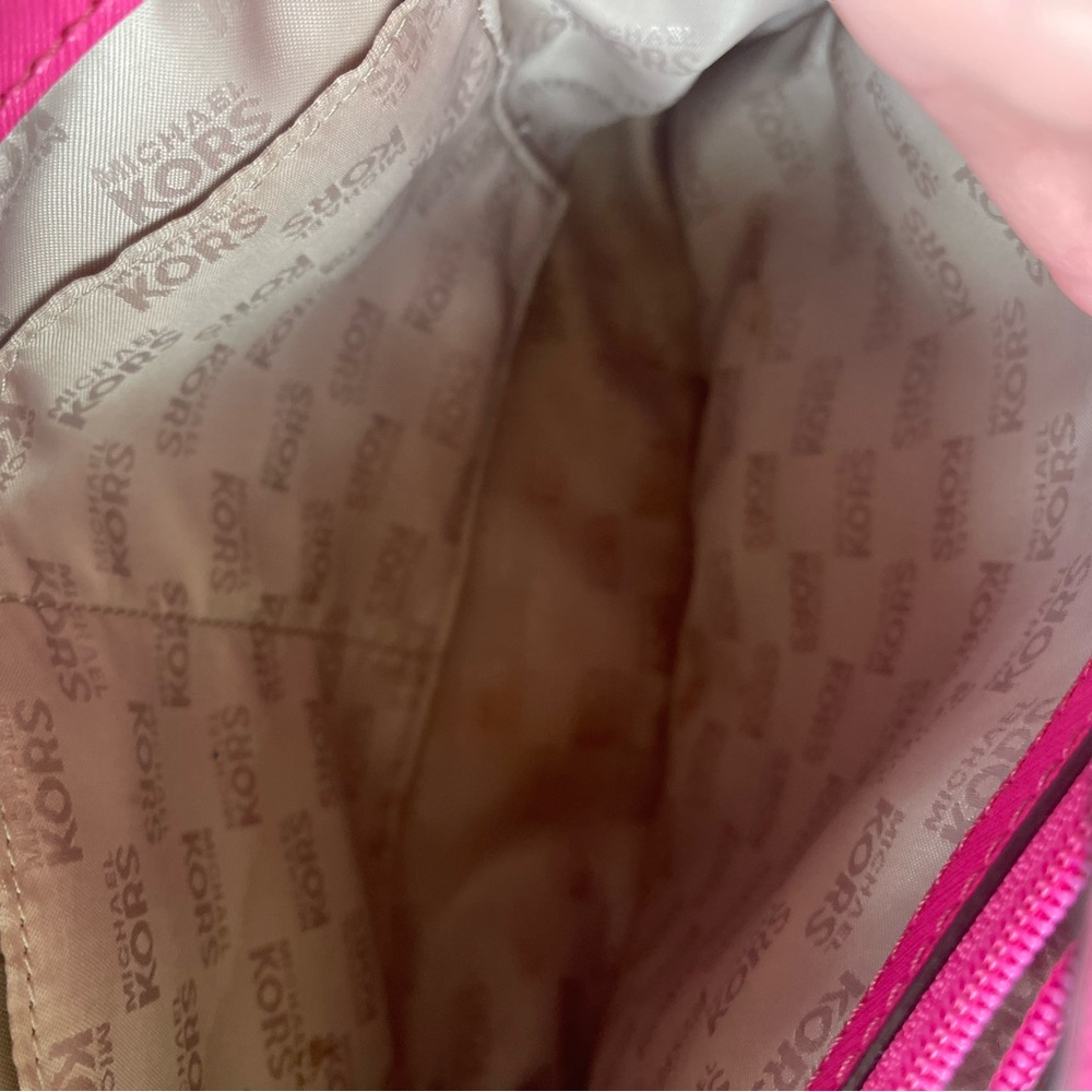 Michael Kors Pink and Cream/White Women's Bag Set - Picture 9 of 10